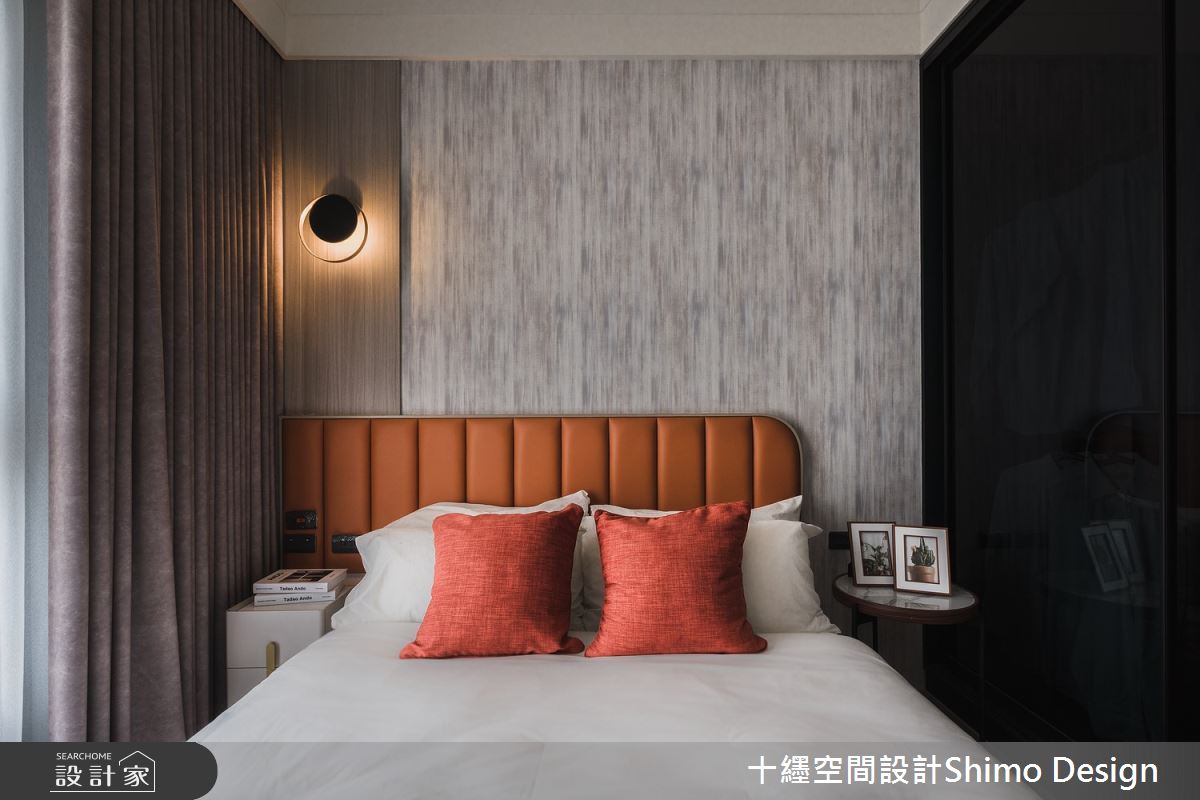 40坪新成屋(5年以下)＿現代奢華風臥室案例圖片＿十纆室內裝修設計有限公司＿十纆_暖色之11