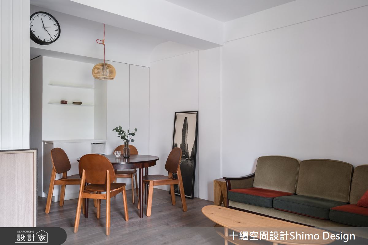 39坪老屋(41~50年)＿混搭風客廳餐廳案例圖片＿十纆室內裝修設計有限公司＿十纆_日常的形狀之1