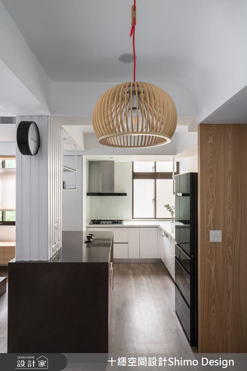 39坪老屋(41~50年)＿混搭風廚房吧檯中島案例圖片＿十纆室內裝修設計有限公司＿十纆_日常的形狀之7