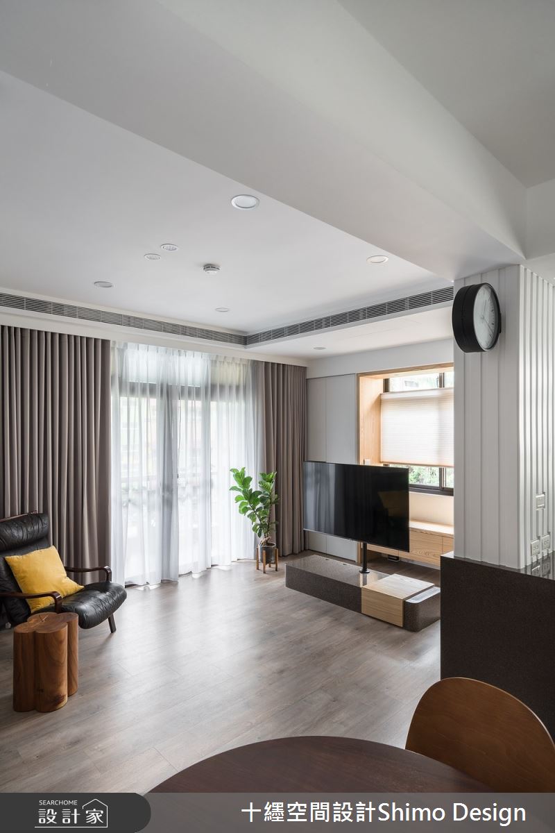 39坪老屋(41~50年)＿混搭風客廳餐廳案例圖片＿十纆室內裝修設計有限公司＿十纆_日常的形狀之6