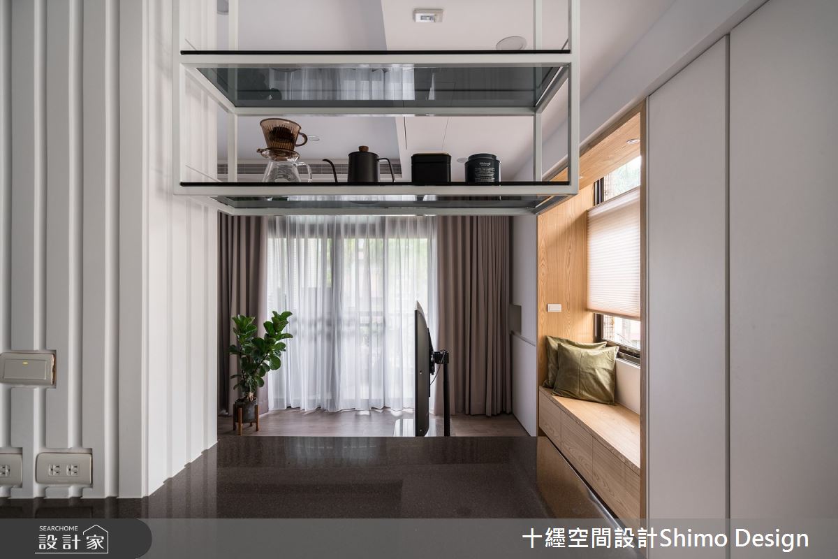 39坪老屋(41~50年)＿混搭風客廳吧檯中島案例圖片＿十纆室內裝修設計有限公司＿十纆_日常的形狀之8