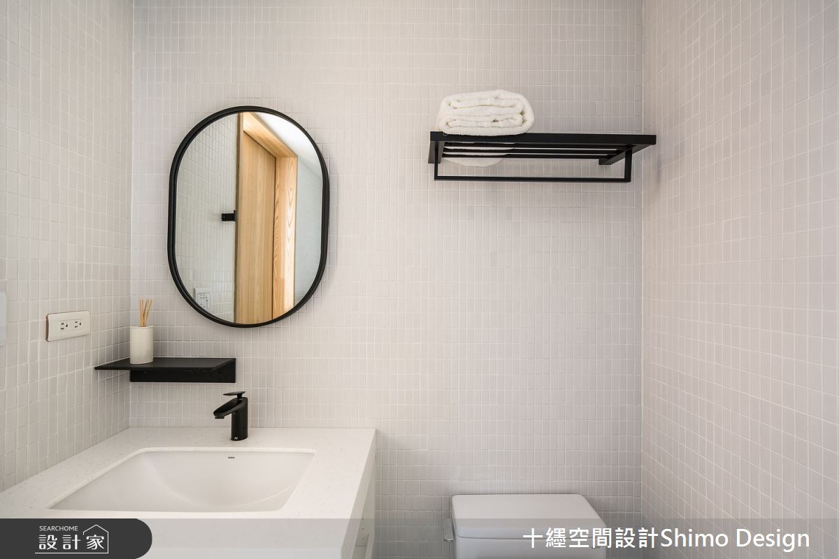 39坪老屋(41~50年)＿混搭風浴室案例圖片＿十纆室內裝修設計有限公司＿十纆_日常的形狀之14