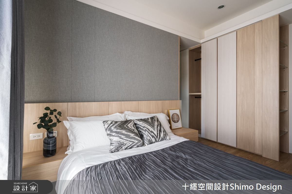 38坪新成屋(5年以下)＿混搭風臥室案例圖片＿十纆室內裝修設計有限公司＿十纆_和木生活之9