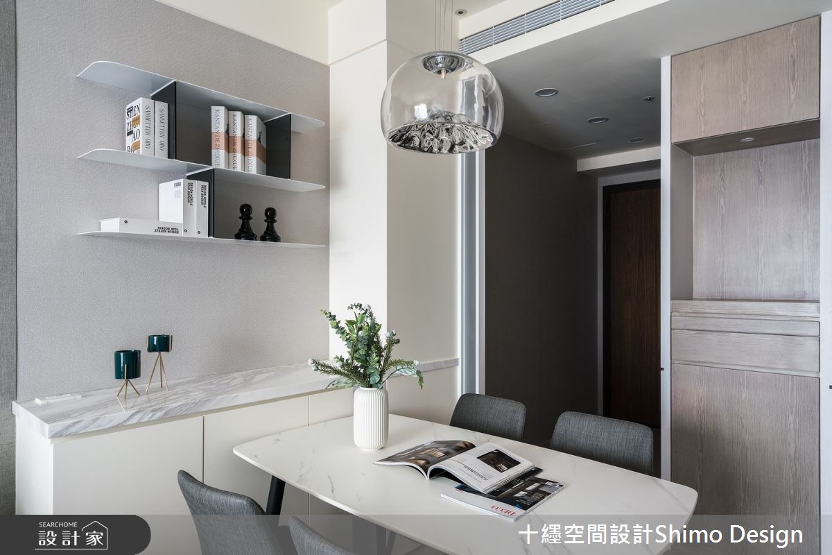 31坪新成屋(5年以下)＿混搭風餐廳案例圖片＿十纆室內裝修設計有限公司＿十纆_嵌光石室之2