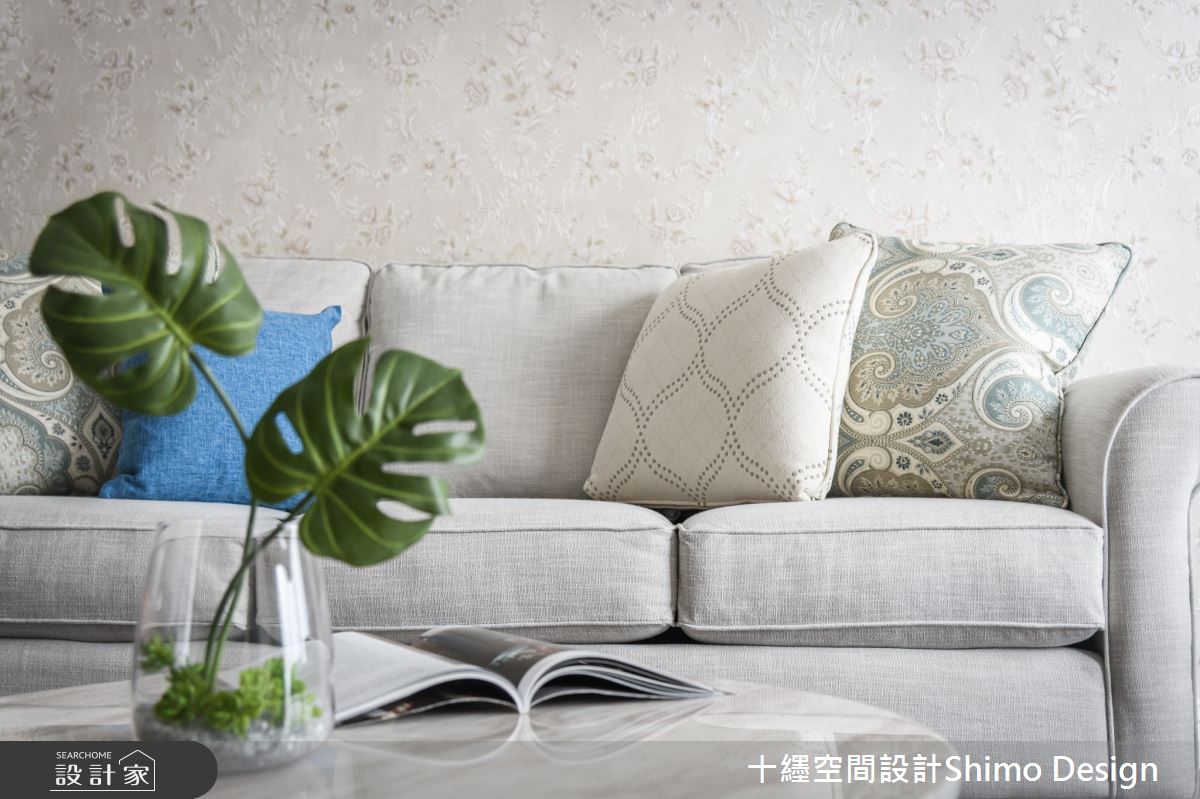 50坪老屋(16~30年)＿法式古典風客廳案例圖片＿十纆室內裝修設計有限公司＿十纆_靜謐緞光之4