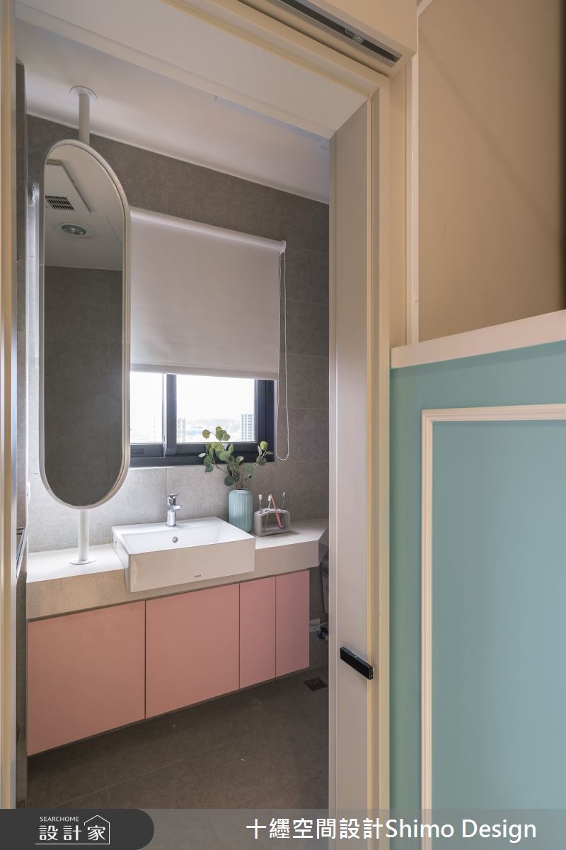 28坪新成屋(5年以下)＿混搭風浴室案例圖片＿十纆室內裝修設計有限公司＿十纆_旅行的記憶之14