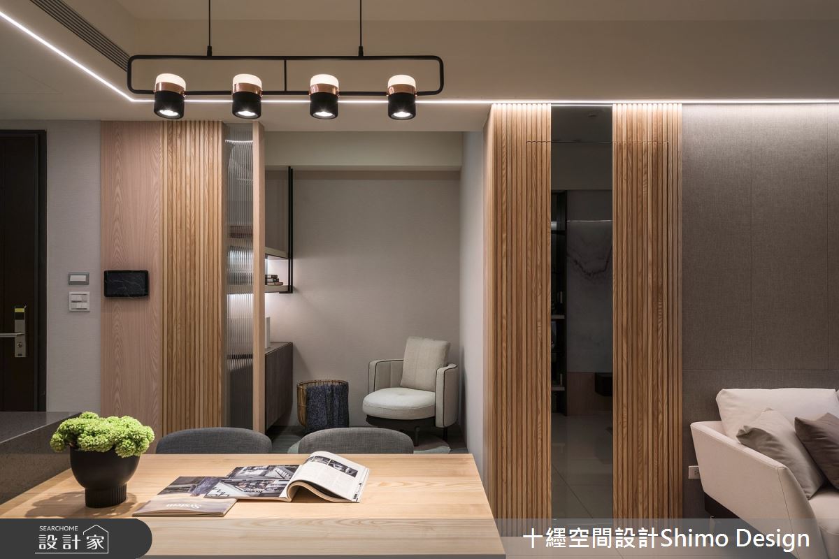 38坪新成屋(5年以下)＿混搭風餐廳多功能室案例圖片＿十纆室內裝修設計有限公司＿十纆_餘韻之2