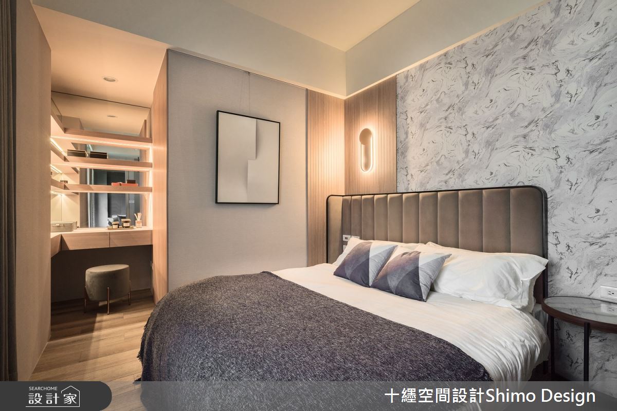 38坪新成屋(5年以下)＿混搭風臥室案例圖片＿十纆室內裝修設計有限公司＿十纆_餘韻之8