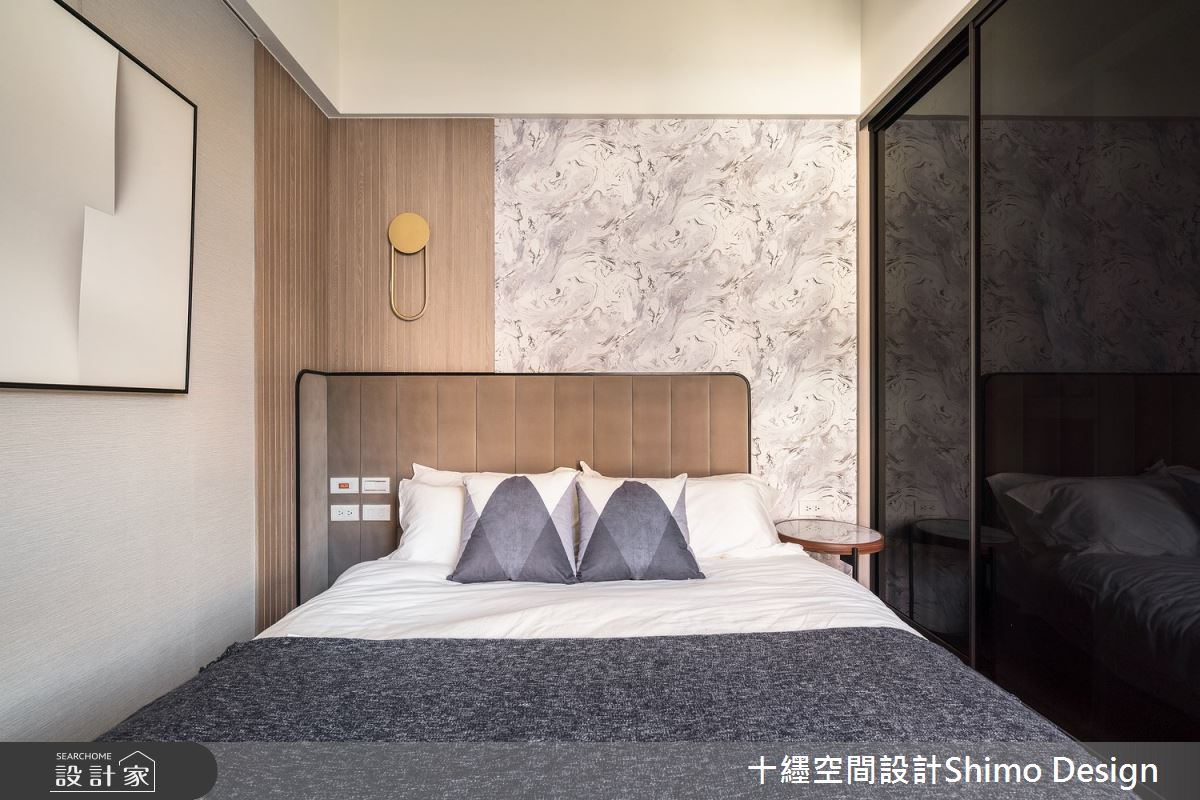 38坪新成屋(5年以下)＿混搭風臥室案例圖片＿十纆室內裝修設計有限公司＿十纆_餘韻之9