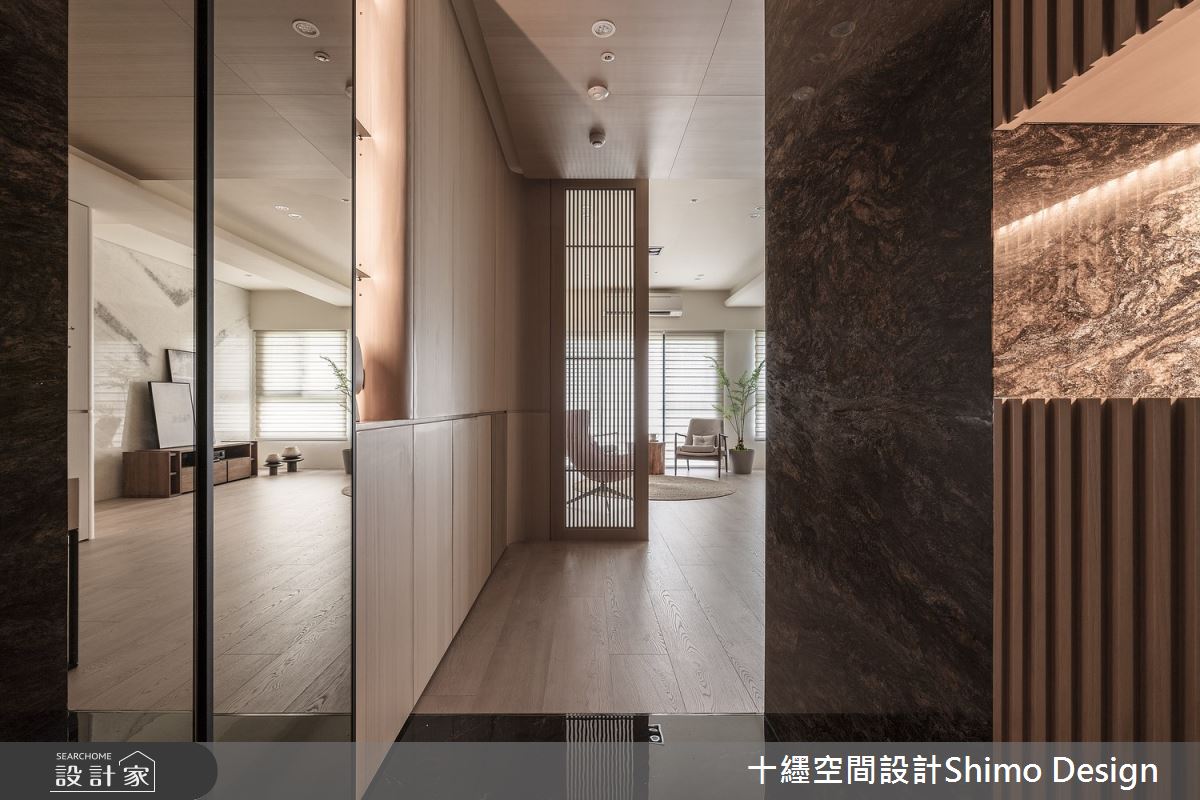 49坪預售屋＿日式無印風玄關案例圖片＿十纆室內裝修設計有限公司＿十纆_靜.自在之2