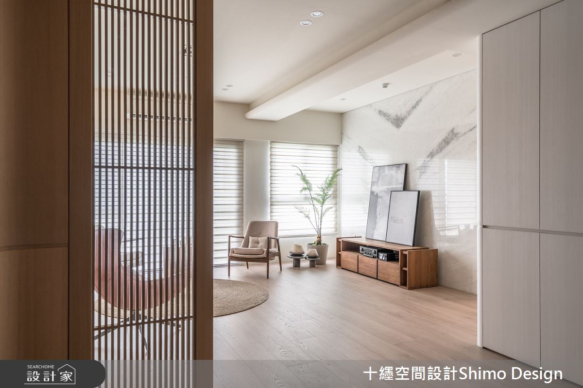 49坪預售屋＿日式無印風玄關客廳案例圖片＿十纆室內裝修設計有限公司＿十纆_靜.自在之7