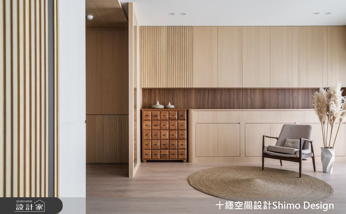 49坪預售屋＿日式無印風客廳案例圖片＿十纆室內裝修設計有限公司＿十纆_靜.自在之4