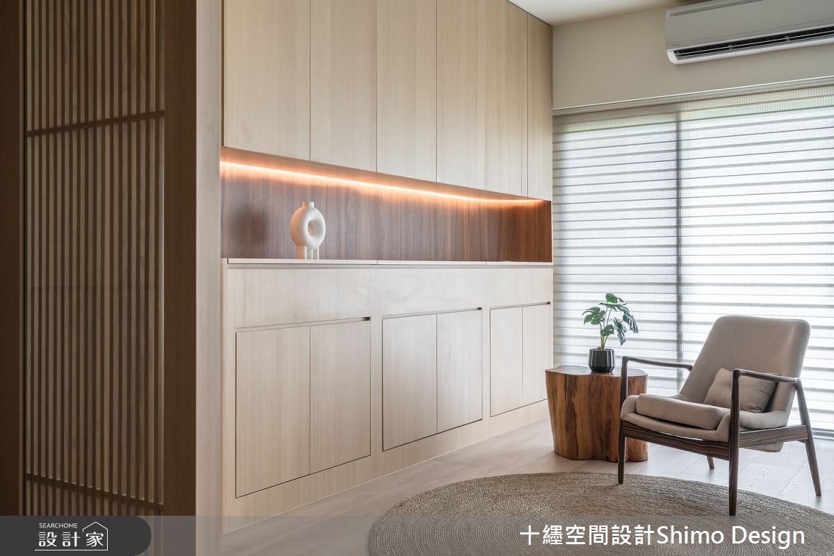 49坪預售屋＿日式無印風客廳案例圖片＿十纆室內裝修設計有限公司＿十纆_靜.自在之10