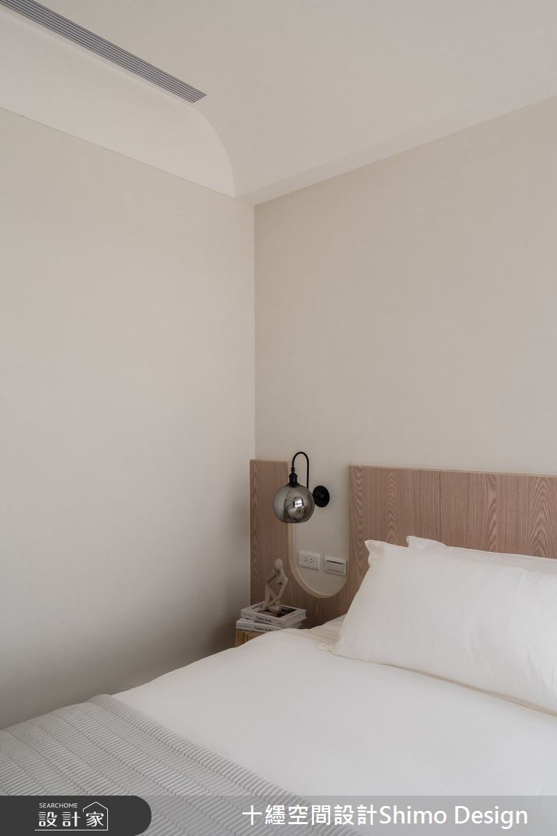 33坪新成屋(5年以下)＿侘寂風臥室案例圖片＿十纆室內裝修設計有限公司＿十纆_原點之14