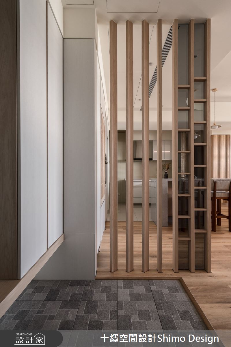 47坪預售屋＿日式無印風玄關案例圖片＿十纆室內裝修設計有限公司＿十纆_脈絡之2