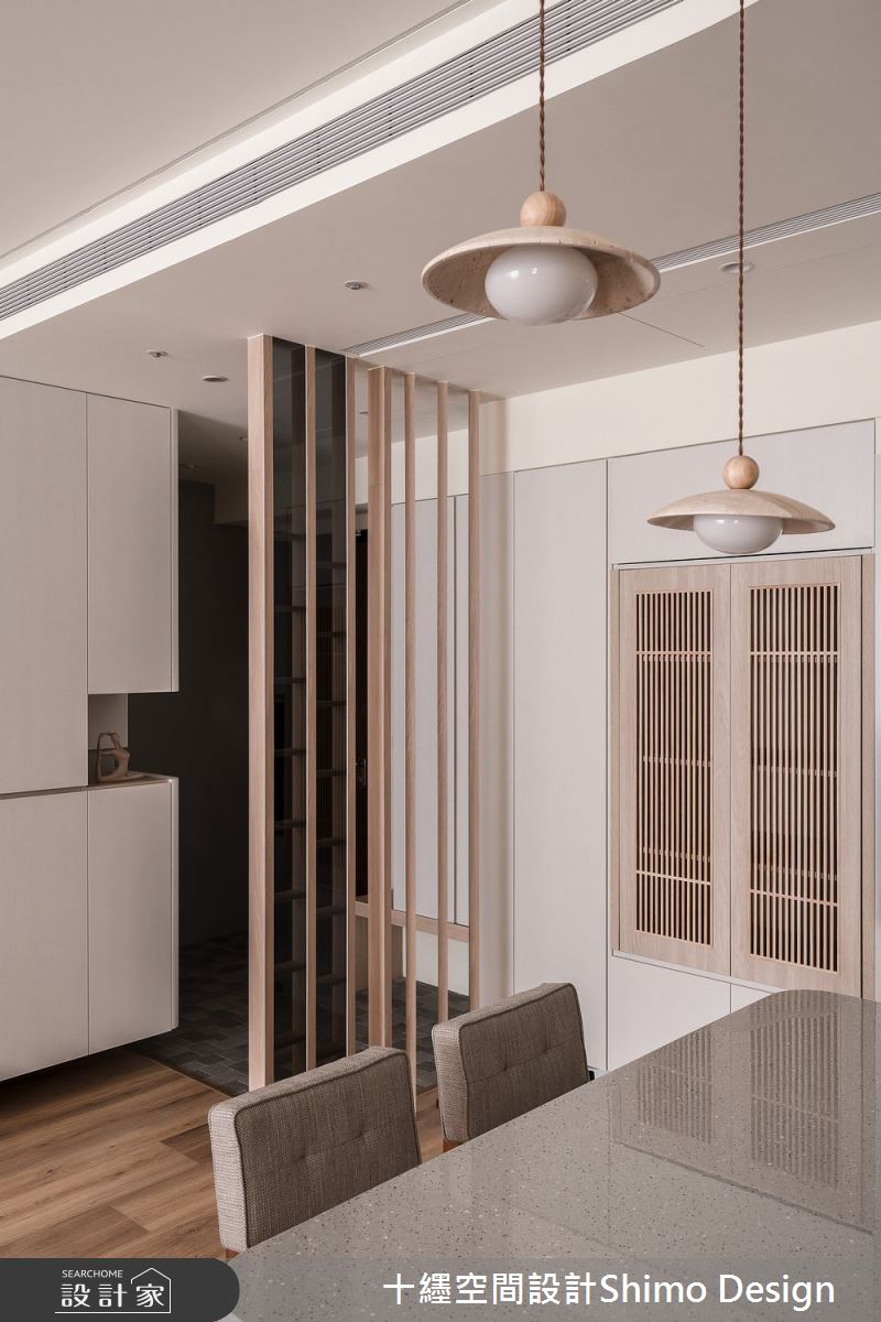 47坪預售屋＿日式無印風玄關中島案例圖片＿十纆室內裝修設計有限公司＿十纆_脈絡之5