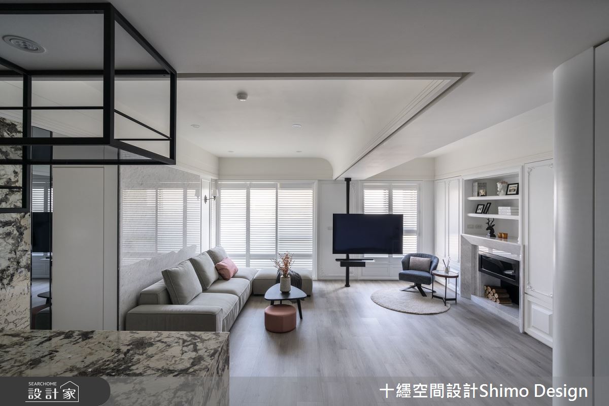 42坪預售屋＿混搭風客廳餐廳中島案例圖片＿十纆室內裝修設計有限公司＿十纆_協奏曲之1669