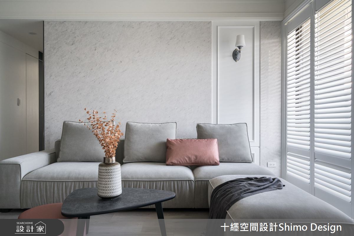 42坪預售屋＿混搭風客廳案例圖片＿十纆室內裝修設計有限公司＿十纆_協奏曲之6