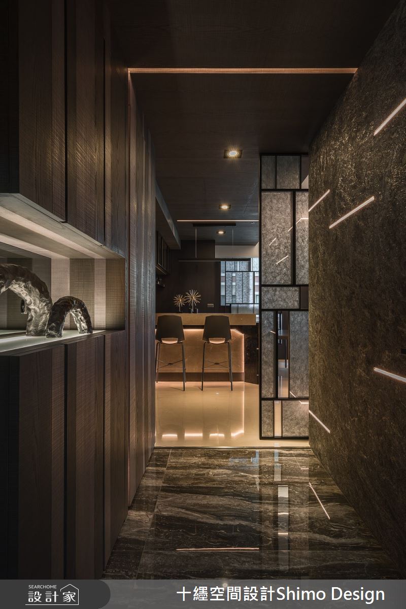 53坪新成屋(5年以下)＿現代風玄關案例圖片＿十纆室內裝修設計有限公司＿十纆_靜奢之1