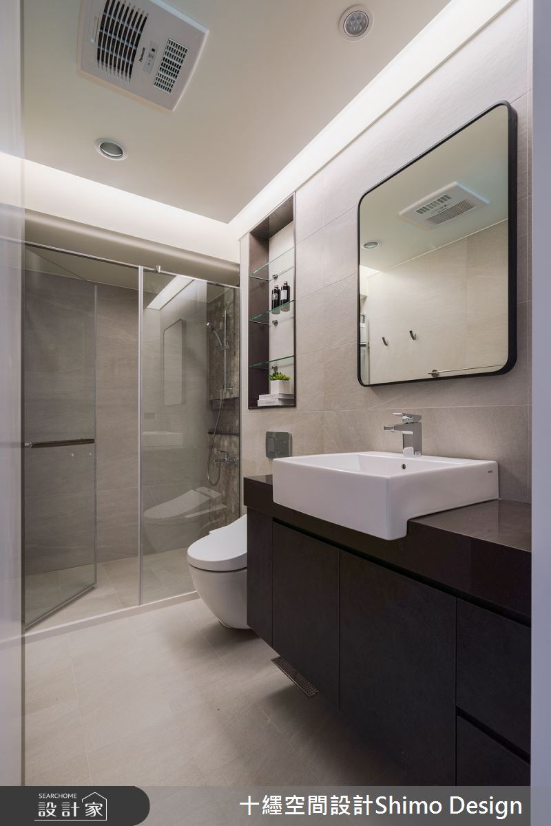 60坪新成屋(5年以下)＿混搭風浴室案例圖片＿十纆室內裝修設計有限公司＿十纆_在生活中寫詩之20