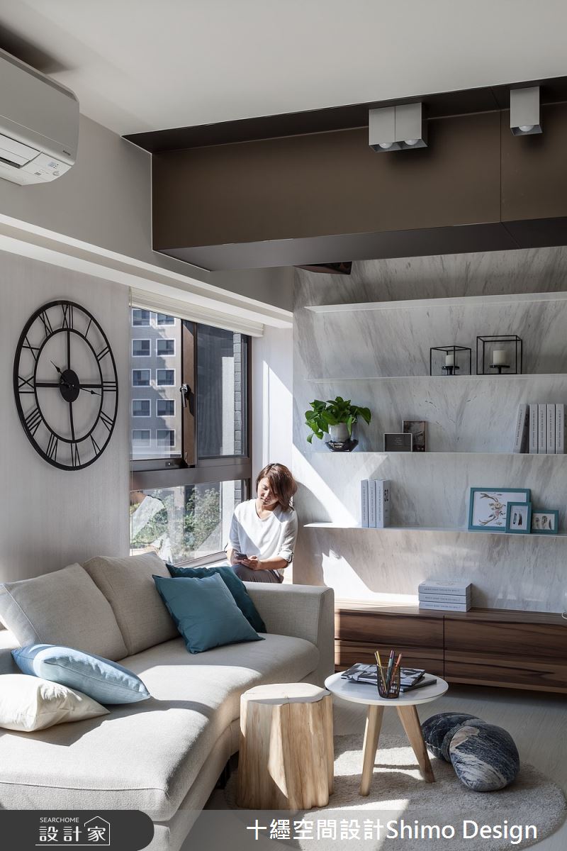 31坪新成屋(5年以下)＿現代風客廳案例圖片＿十纆室內裝修設計有限公司＿十纆_日光域之6