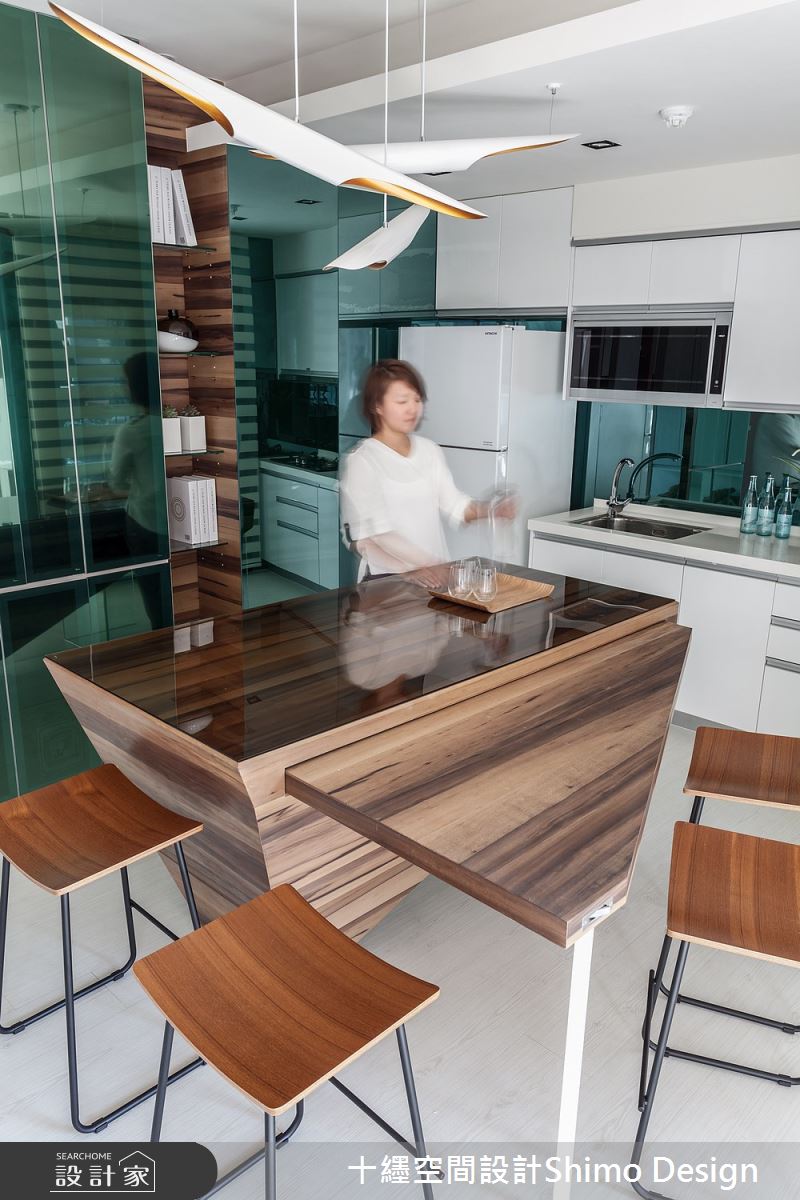 31坪新成屋(5年以下)＿現代風餐廳廚房案例圖片＿十纆室內裝修設計有限公司＿十纆_日光域之11