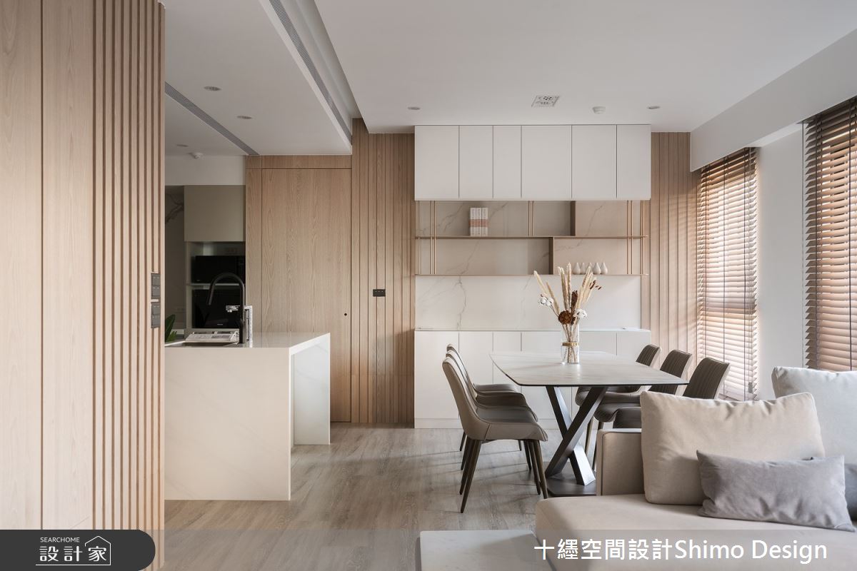 52坪預售屋＿現代風客廳餐廳中島案例圖片＿十纆室內裝修設計有限公司＿十纆_日常Day to Day之6