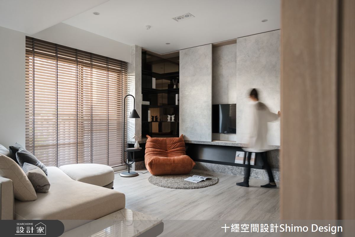 52坪預售屋＿現代風客廳案例圖片＿十纆室內裝修設計有限公司＿十纆_日常Day to Day之3