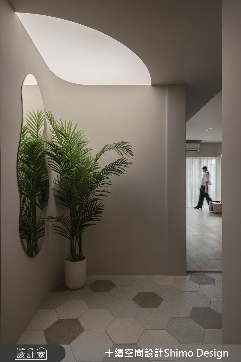 23坪老屋(16~30年)＿法式風玄關案例圖片＿十纆室內裝修設計有限公司＿十纆_法式光語之2