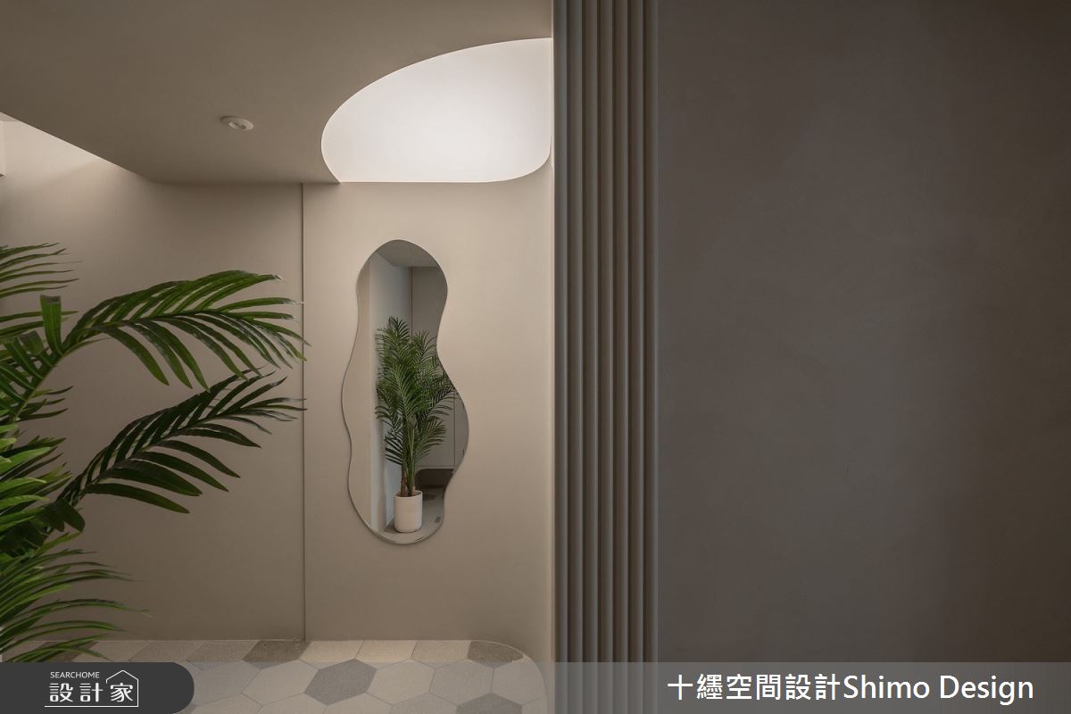 23坪老屋(16~30年)＿法式風玄關案例圖片＿十纆室內裝修設計有限公司＿十纆_法式光語之1