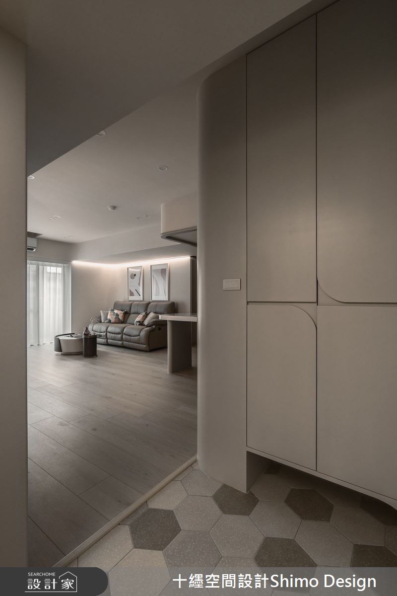 23坪老屋(16~30年)＿法式風玄關客廳案例圖片＿十纆室內裝修設計有限公司＿十纆_法式光語之4