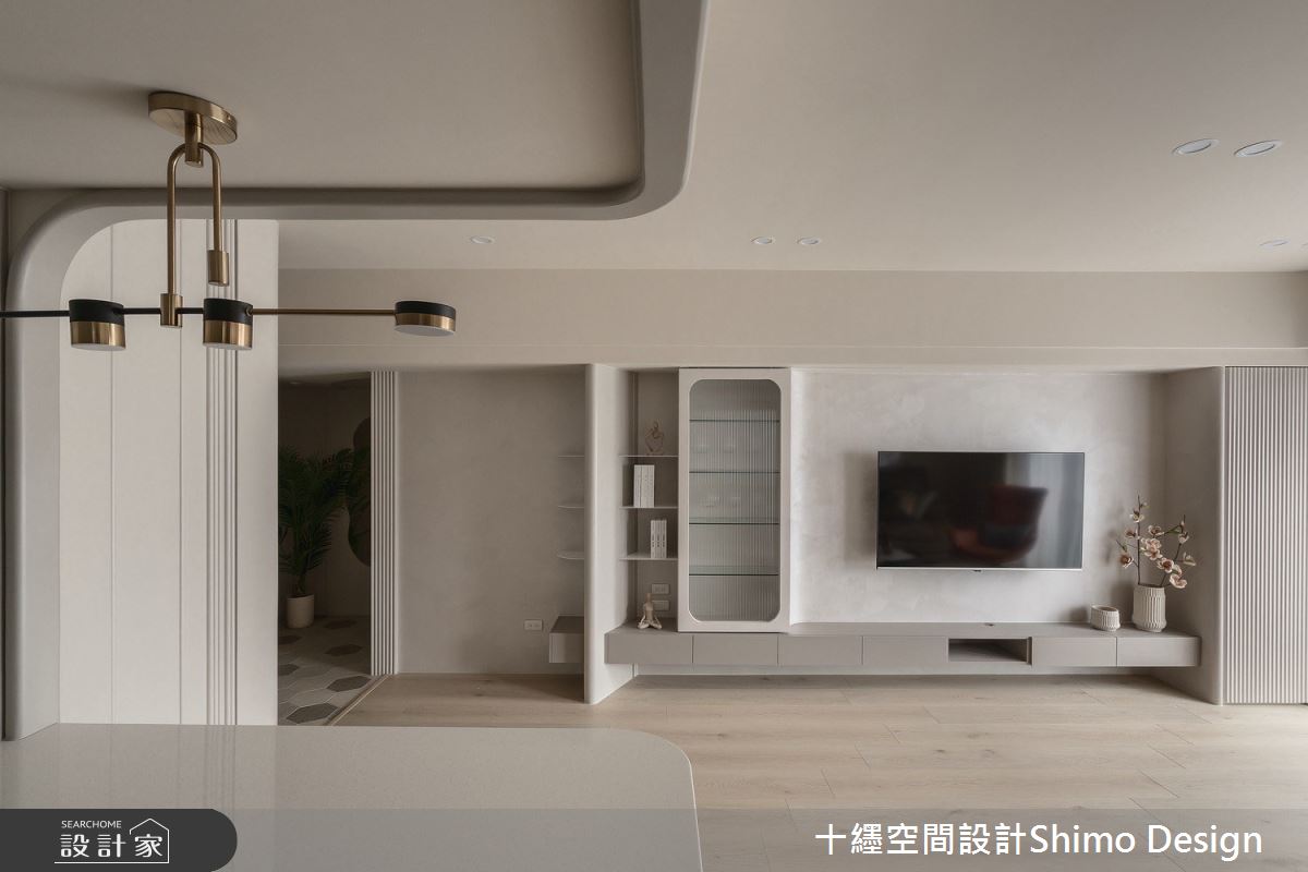 23坪老屋(16~30年)＿法式風玄關客廳案例圖片＿十纆室內裝修設計有限公司＿十纆_法式光語之7