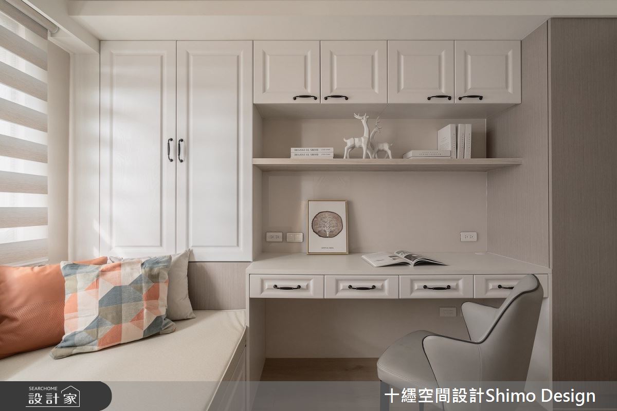 23坪老屋(16~30年)＿法式風書房客房案例圖片＿十纆室內裝修設計有限公司＿十纆_法式光語之26