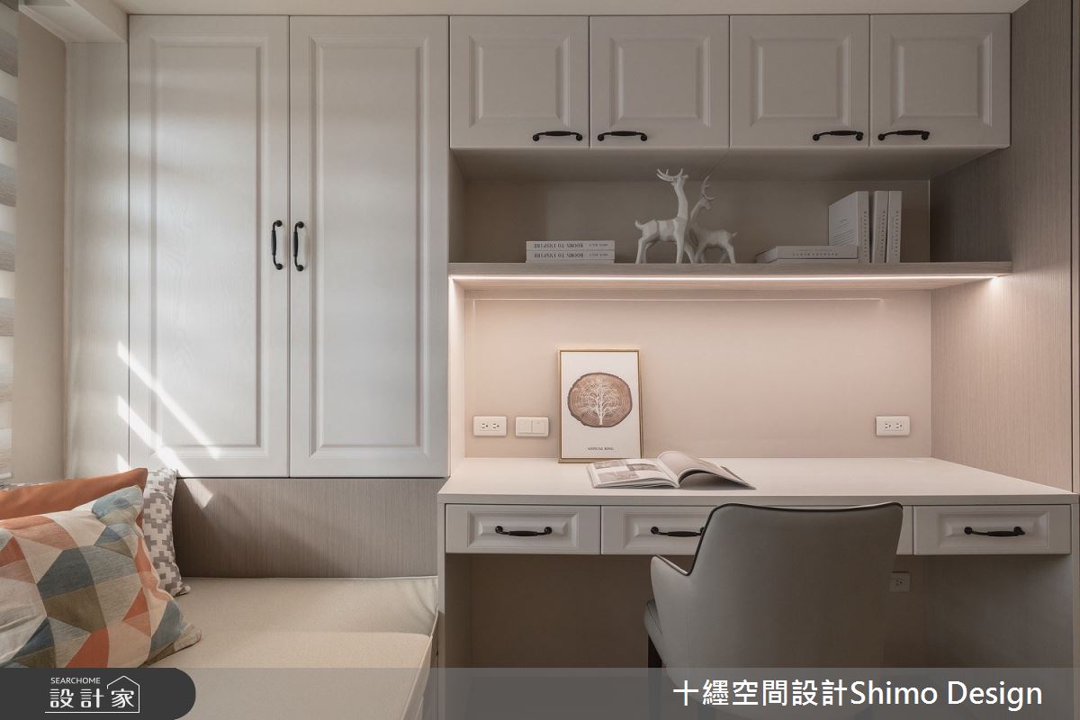 23坪老屋(16~30年)＿法式風書房客房案例圖片＿十纆室內裝修設計有限公司＿十纆_法式光語之27