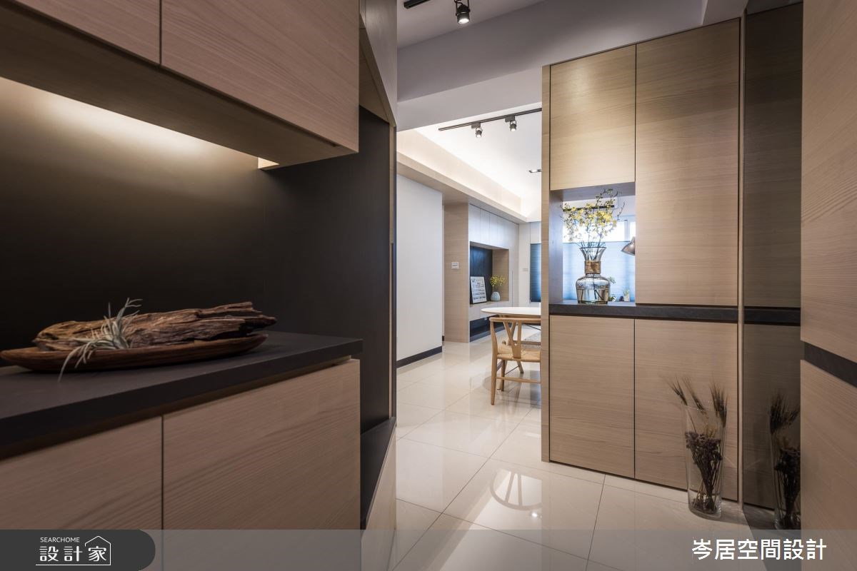 18坪新成屋(5年以下)＿現代風玄關案例圖片＿岑居空間設計＿岑居_01之1