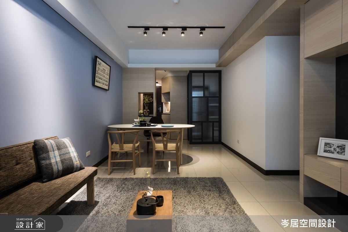 18坪新成屋(5年以下)＿現代風客廳案例圖片＿岑居空間設計＿岑居_01之8