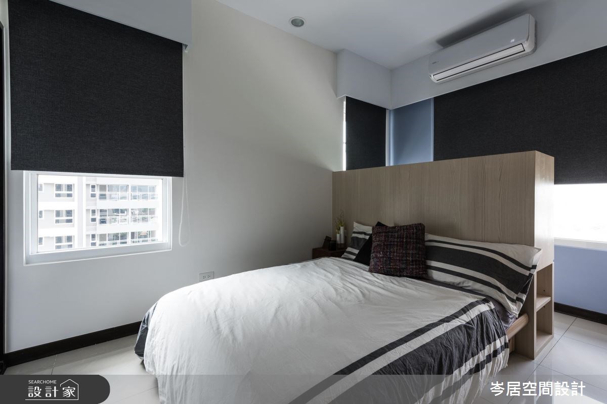 18坪新成屋(5年以下)＿現代風臥室案例圖片＿岑居空間設計＿岑居_01之9