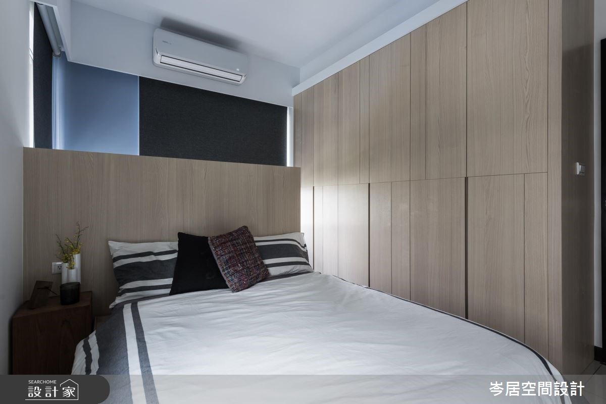 18坪新成屋(5年以下)＿現代風臥室案例圖片＿岑居空間設計＿岑居_01之10