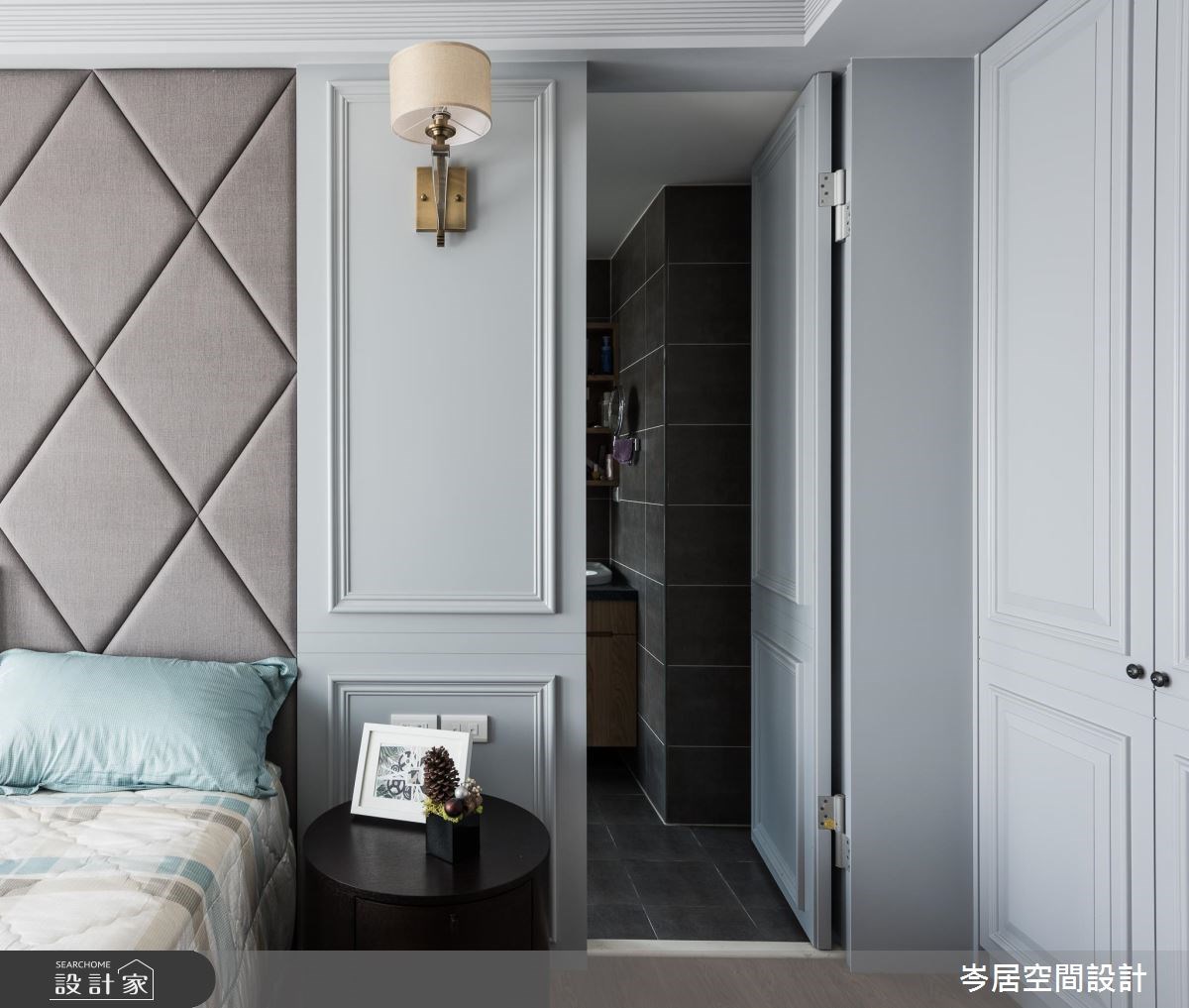 43坪新成屋(5年以下)＿混搭風臥室案例圖片＿岑居空間設計＿岑居_02之12