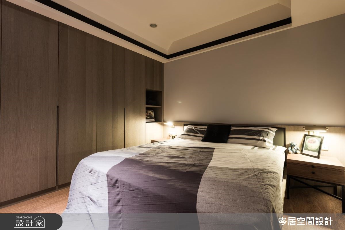 43坪新成屋(5年以下)＿混搭風臥室案例圖片＿岑居空間設計＿岑居_02之13