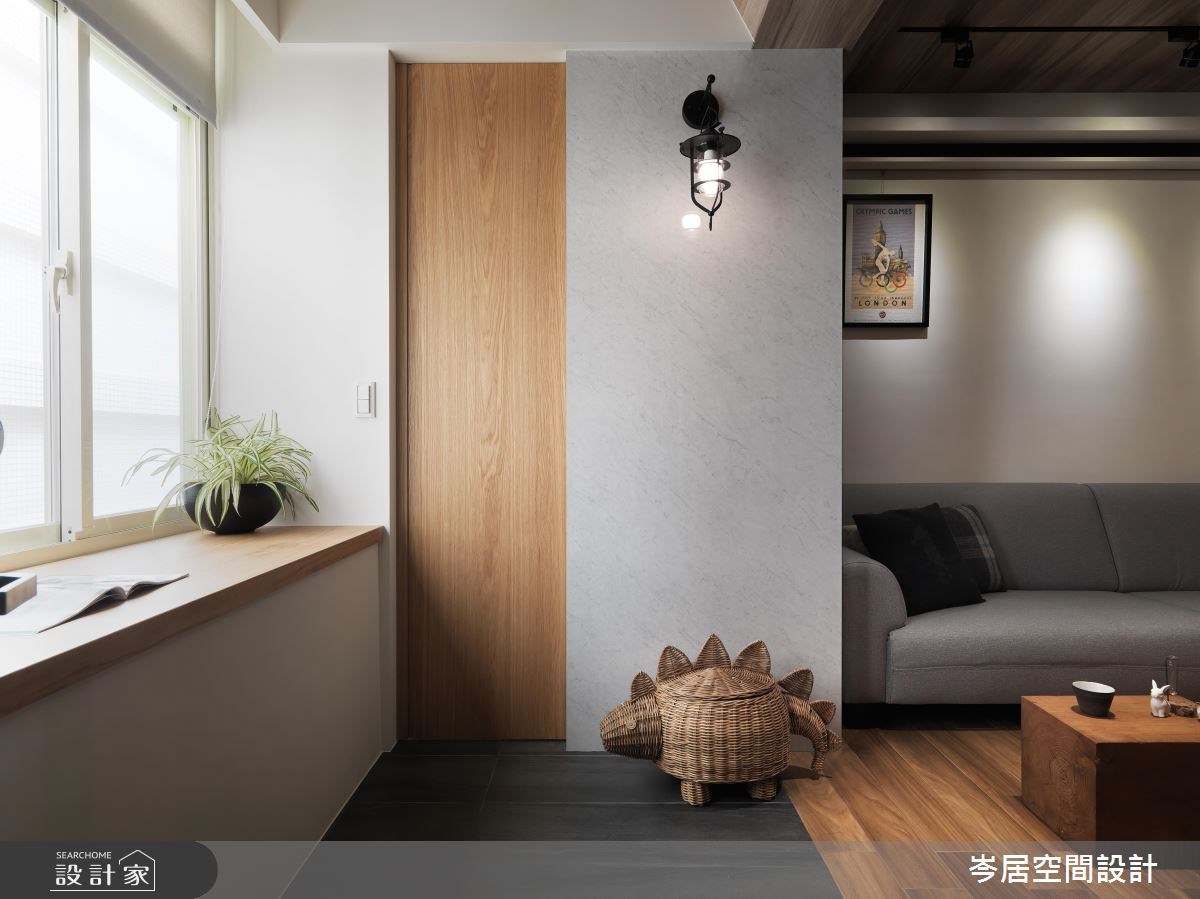 24坪老屋(16~30年)＿簡約風玄關案例圖片＿岑居空間設計＿岑居_03之2