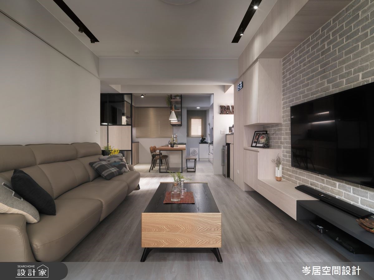22坪中古屋(5~15年)＿混搭風客廳案例圖片＿岑居空間設計＿岑居_04之3