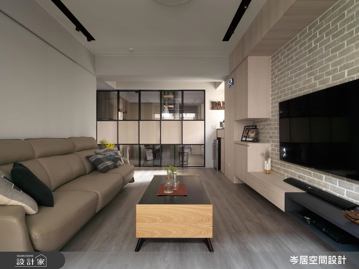 22坪中古屋(5~15年)＿混搭風客廳案例圖片＿岑居空間設計＿岑居_04之4