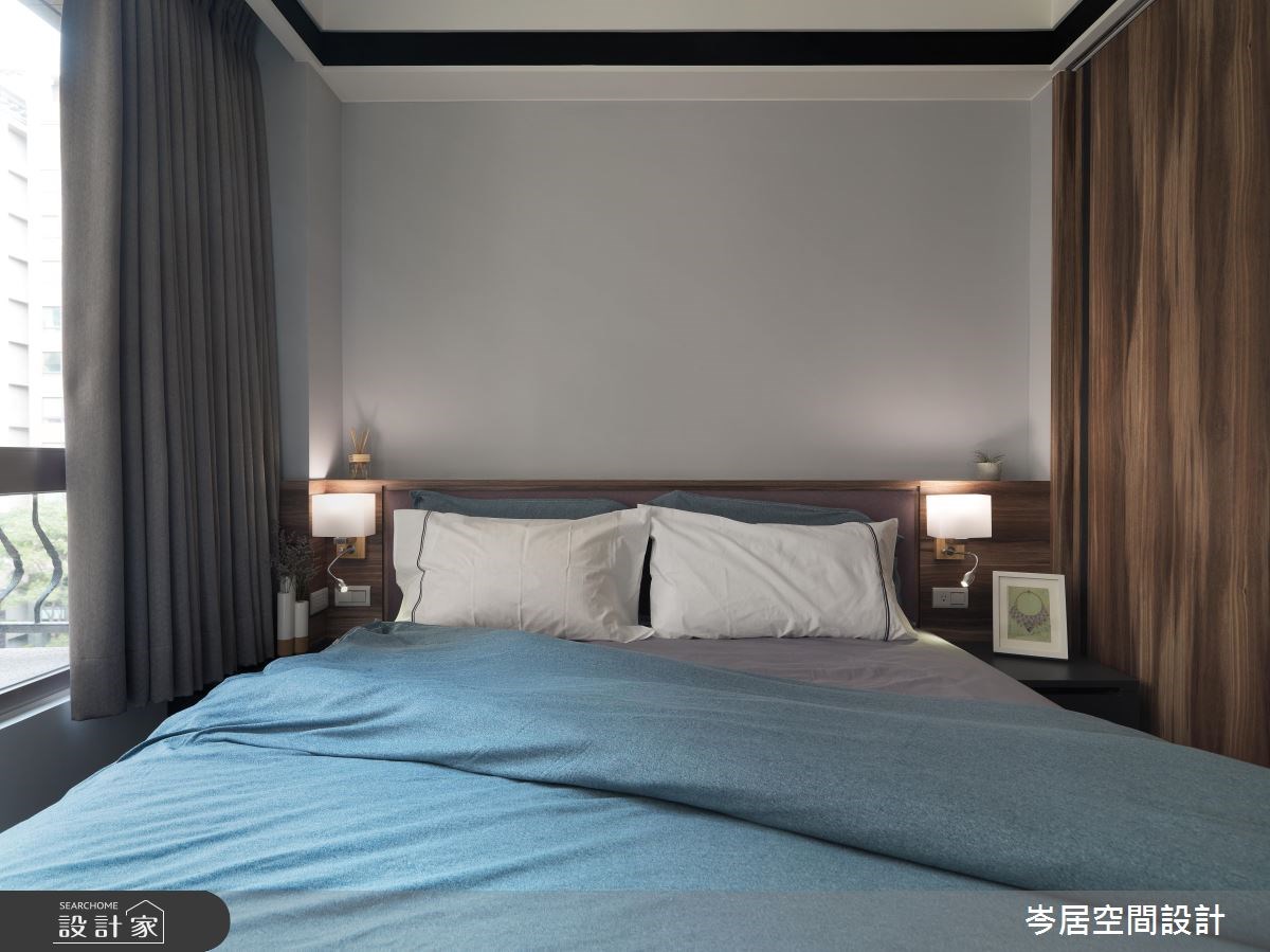 22坪中古屋(5~15年)＿混搭風臥室案例圖片＿岑居空間設計＿岑居_04之16