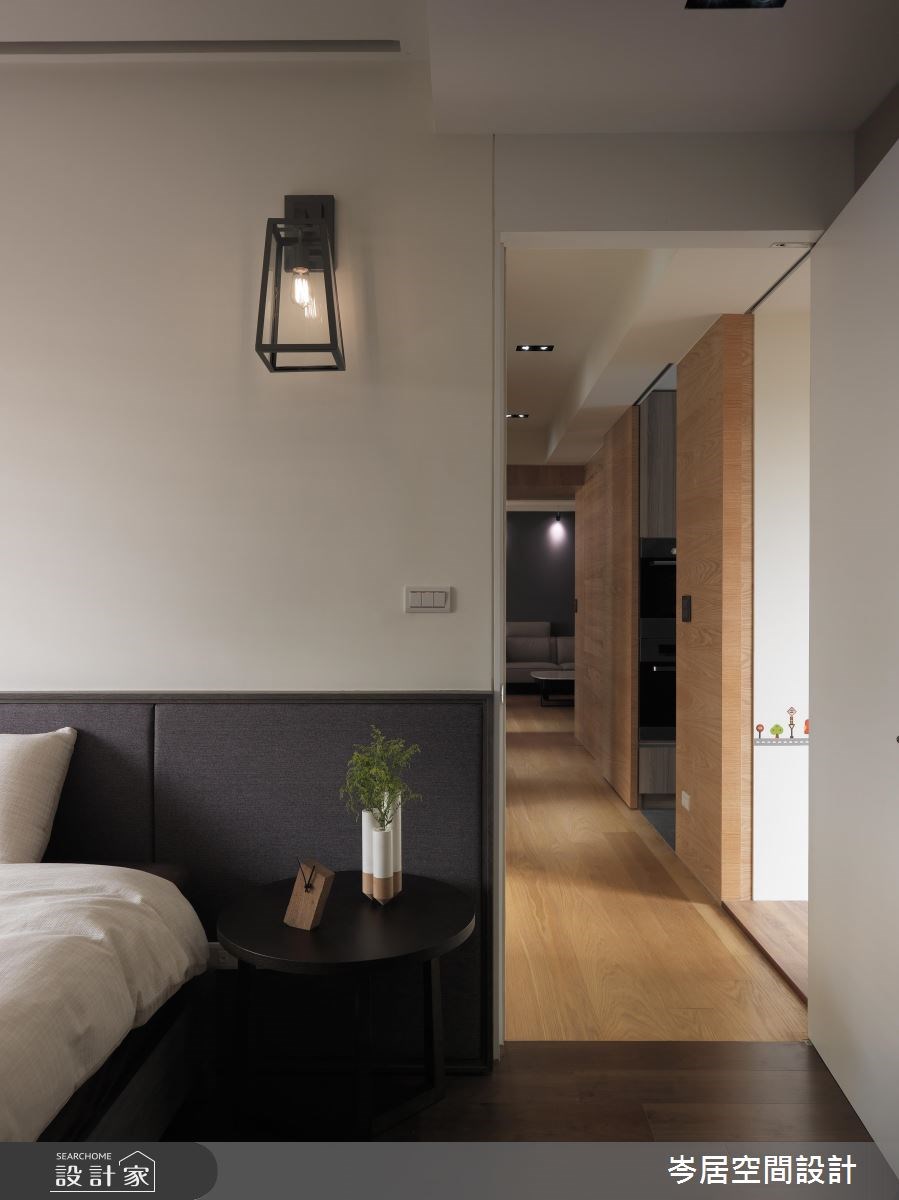 35坪新成屋(5年以下)＿混搭風臥室案例圖片＿岑居空間設計＿岑居_05之13