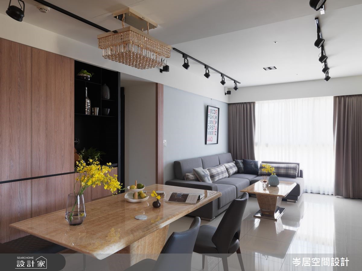 34坪新成屋(5年以下)＿混搭風餐廳案例圖片＿岑居空間設計＿岑居_06之2