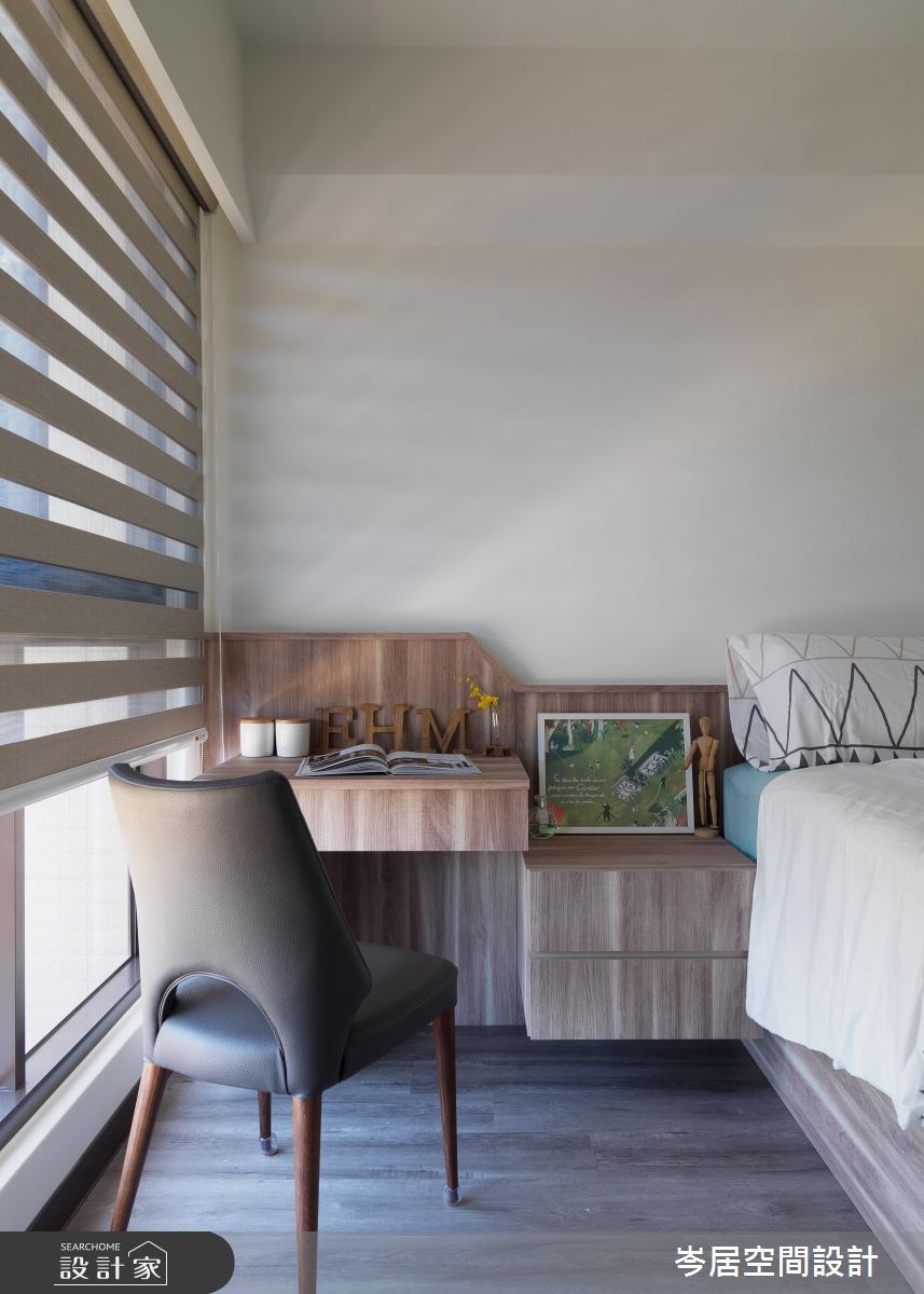 34坪新成屋(5年以下)＿混搭風臥室案例圖片＿岑居空間設計＿岑居_06之10