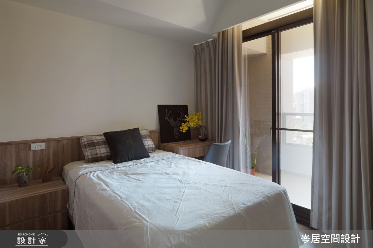 34坪新成屋(5年以下)＿混搭風臥室案例圖片＿岑居空間設計＿岑居_06之11