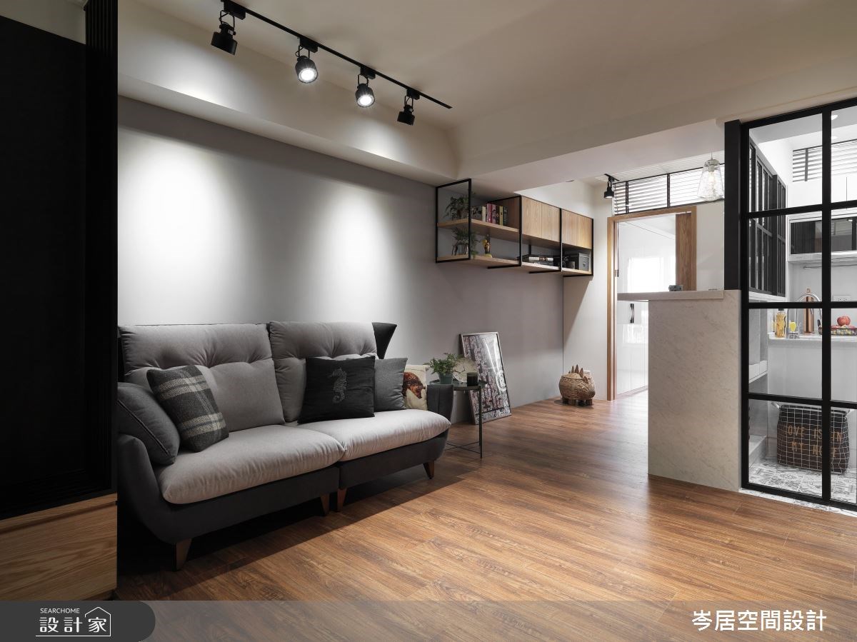 20坪預售屋＿簡約風客廳案例圖片＿岑居空間設計＿岑居_08之6