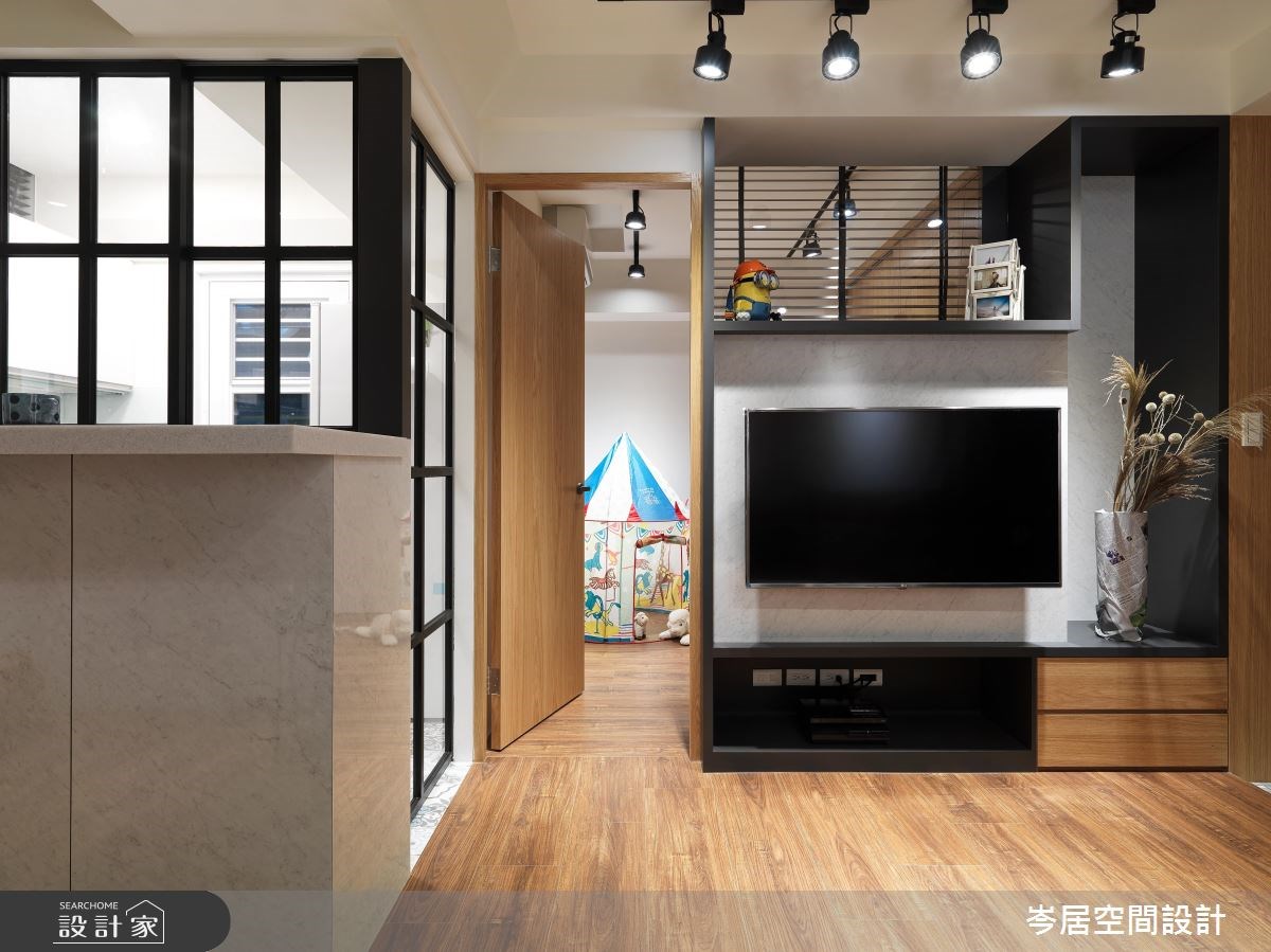 20坪預售屋＿簡約風客廳案例圖片＿岑居空間設計＿岑居_08之9